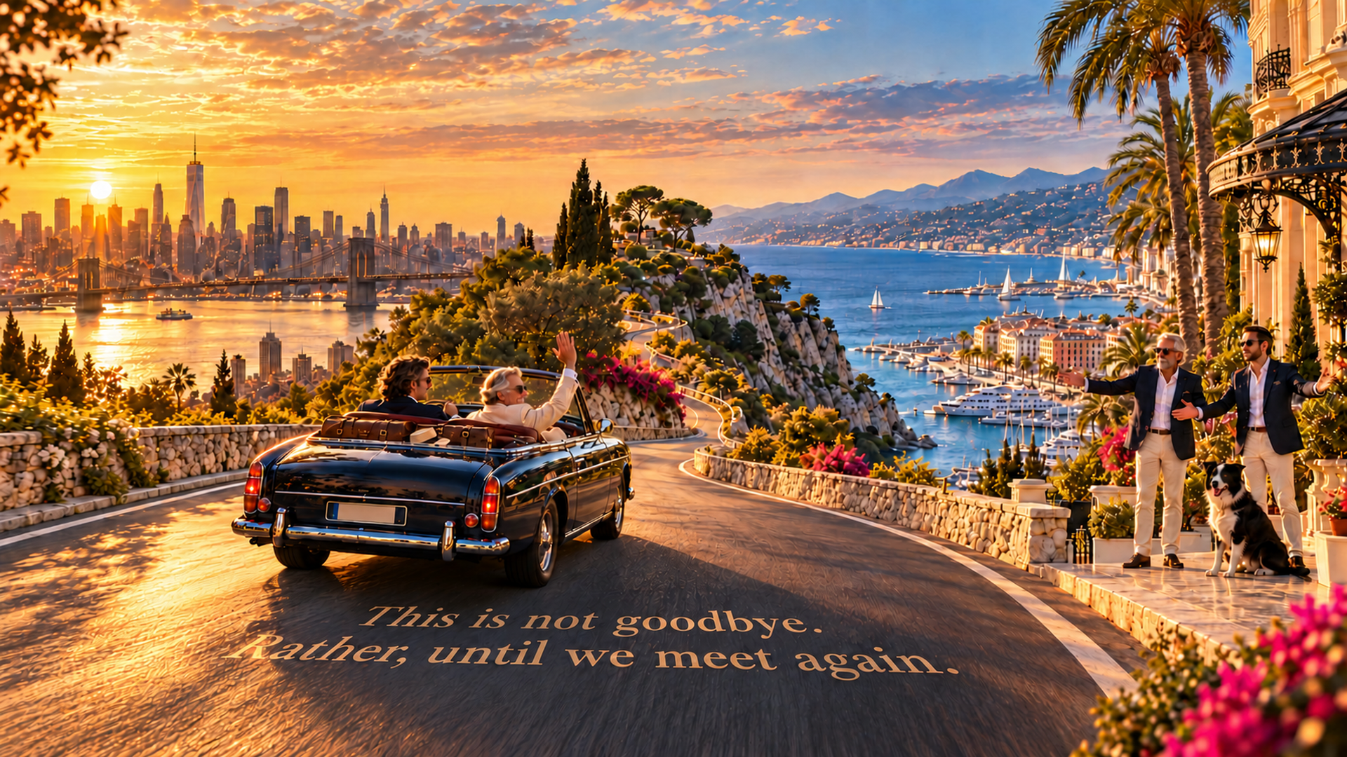 This is not goodbye. Rather, until we meet again.